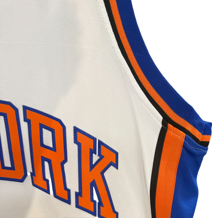 Jeremy Lin Linsanity Adidas NY Knicks Vintage NBA Home White Jersey #17 Sz L +2