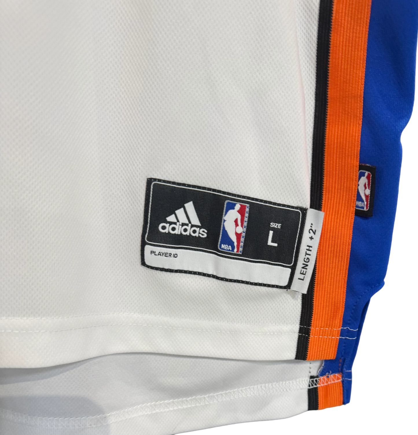 Jeremy Lin Linsanity Adidas NY Knicks Vintage NBA Home White Jersey #17 Sz L +2