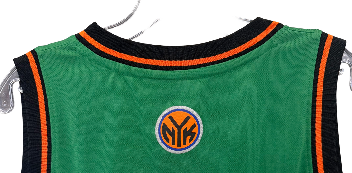 Carmelo Anthony Adidas St Patrick's Day Green #7 NY Knicks Sz L + 2 Tagged HOF