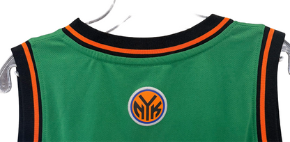Carmelo Anthony Adidas St Patrick's Day Green #7 NY Knicks Sz L + 2 Tagged HOF