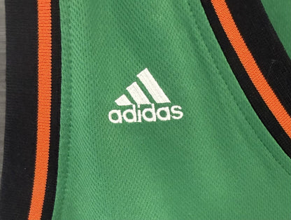 Carmelo Anthony Adidas St Patrick's Day Green #7 NY Knicks Sz L + 2 Tagged HOF
