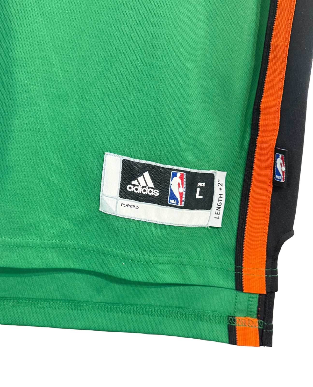 Carmelo Anthony Adidas St Patrick's Day Green #7 NY Knicks Sz L + 2 Tagged HOF