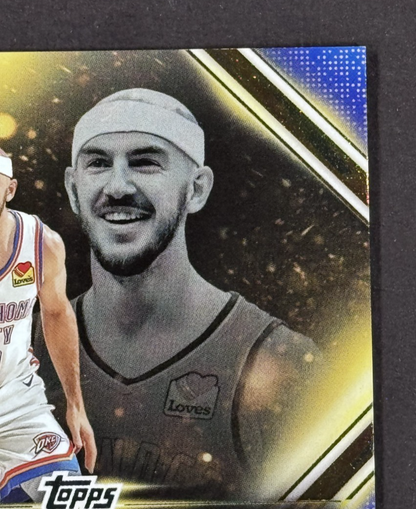 2025-26 Topps Alex Caruso Notch Signatures Auto #TNS-AC OKC Thunder Mint