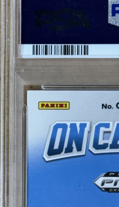 2024 Prizm Draft Picks Drake Maye On Campus SSP Rc PSA 8 UNC Patriots Rookie