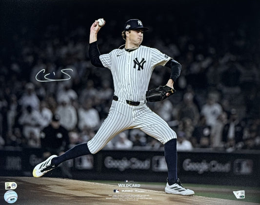 Cam Schlittler Signed 16x20 Spotlight Photo Framed Auto Fanatics MLB NY Yankees