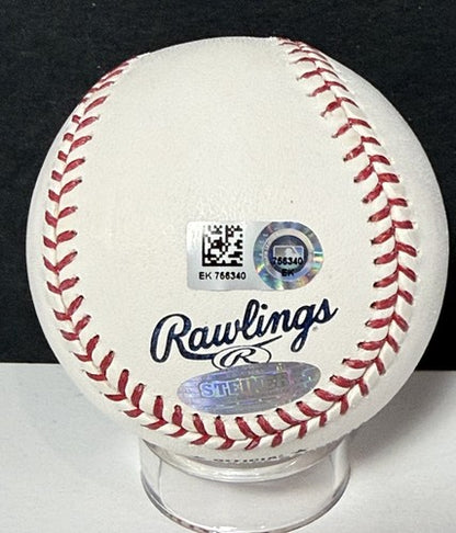 Mariano Rivera Signed 2013 Retirement Logo Baseball Yankees Auto STEINER & Mlb