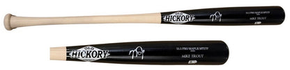 Mike Trout Signed Old Hickory Game Model Bat  Auto MLB Holo LA Angels MVP