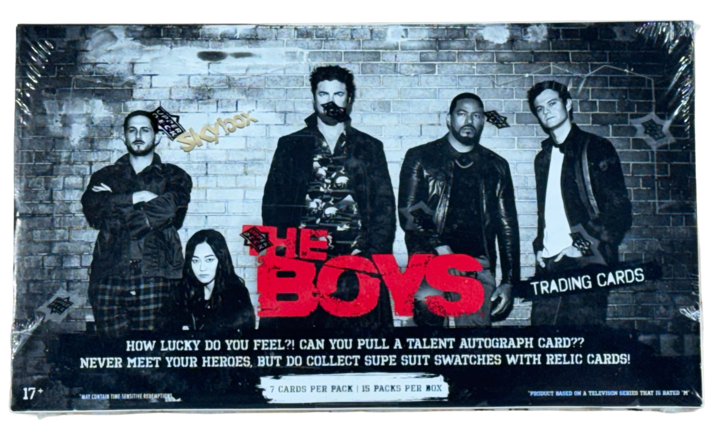 2025 Upper Deck The Boys Season 1 & 2 Hobby Box Sealed Mint