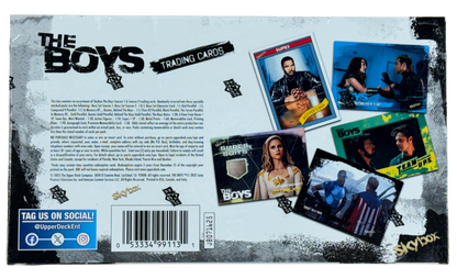 2025 Upper Deck The Boys Season 1 & 2 Hobby Box Sealed Mint