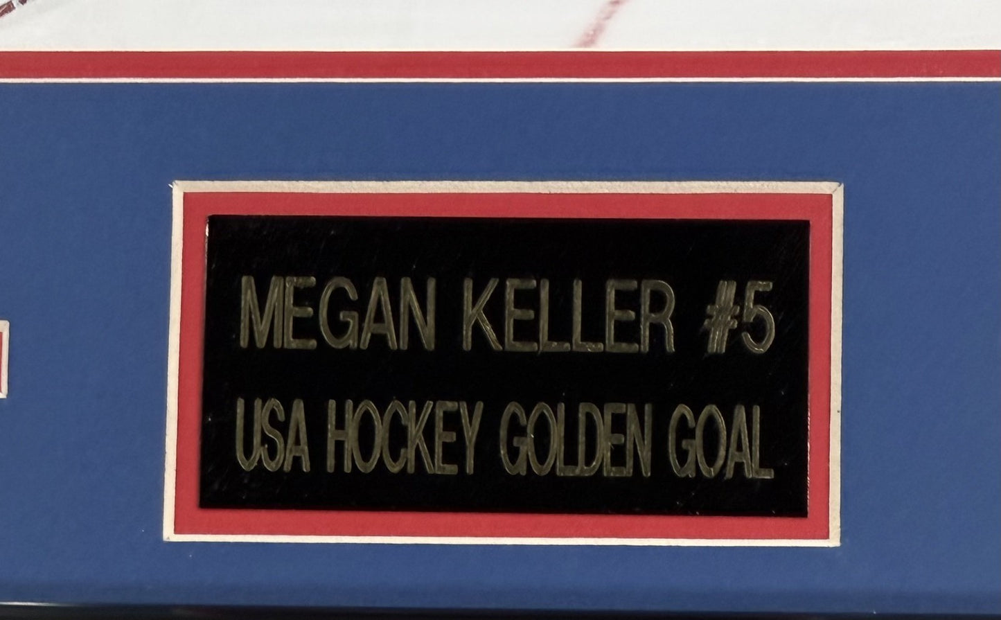 Megan Keller Signed 8x10 Photo Framed Olympics GWG USA Hockey Auto Fanatics COA