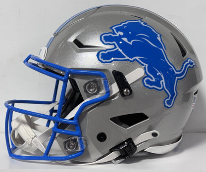 Amon Ra St Brown Signed SpeedFlex Authentic FS Helmet Auto BAS COA Detroit Lions