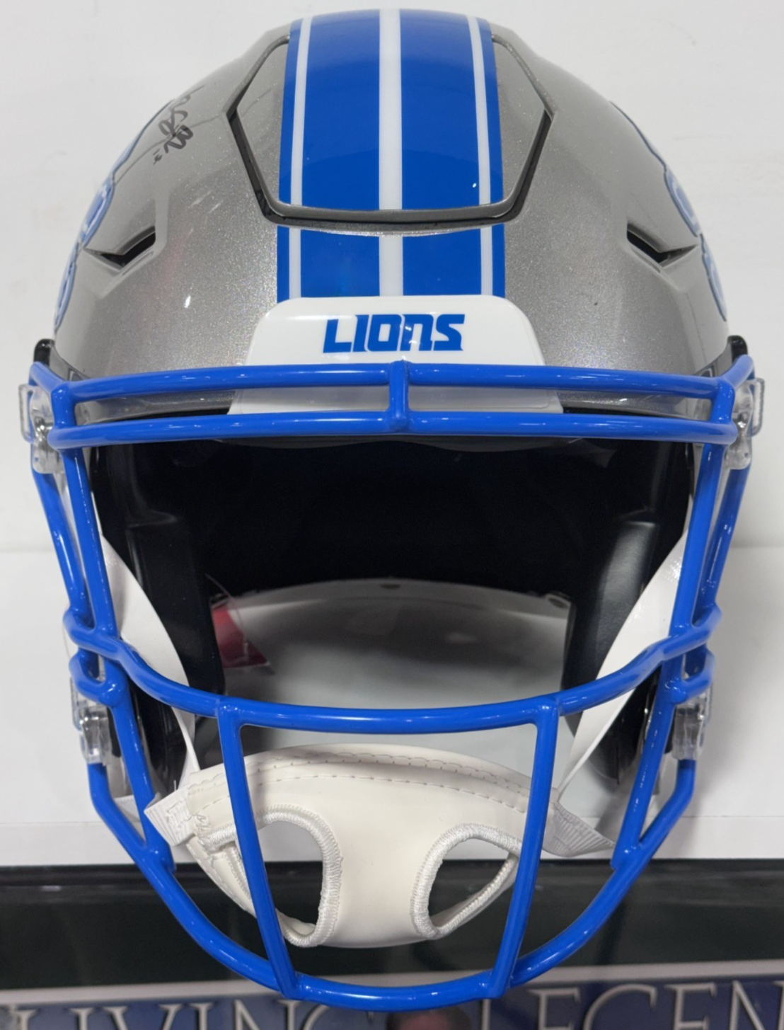 Amon Ra St Brown Signed SpeedFlex Authentic FS Helmet Auto BAS COA Detroit Lions