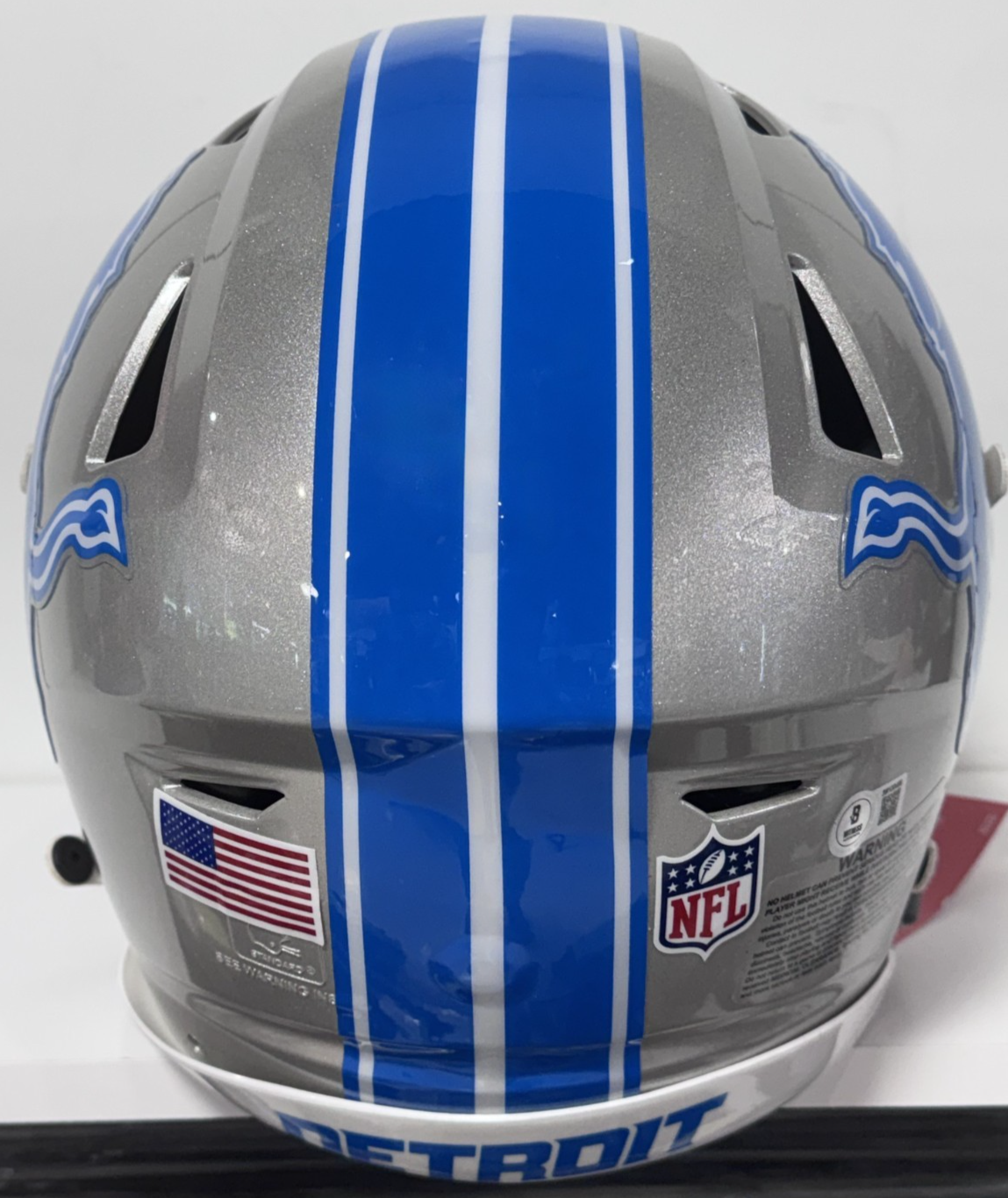Amon Ra St Brown Signed SpeedFlex Authentic FS Helmet Auto BAS COA Detroit Lions