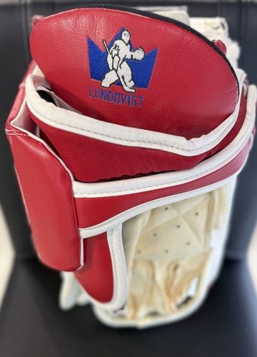 Henrik Lundqvist Ny Rangers Signed  Game Used Blocker Glove MSG Holo Certified