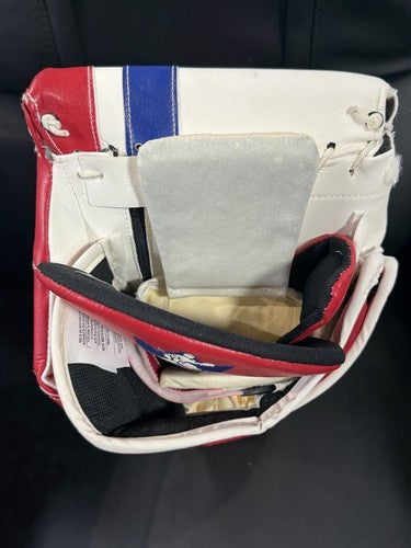 Henrik Lundqvist Ny Rangers Signed  Game Used Blocker Glove MSG Holo Certified
