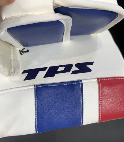 Henrik Lundqvist Ny Rangers Signed  Game Used Blocker Glove MSG Holo Certified