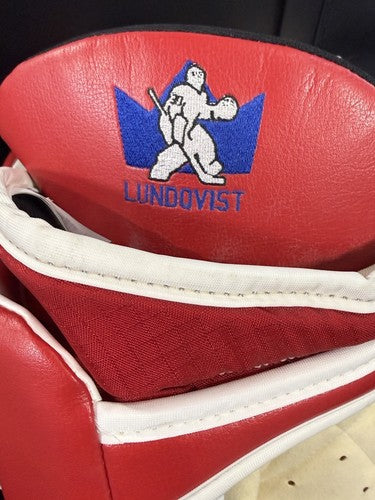Henrik Lundqvist Ny Rangers Signed  Game Used Blocker Glove MSG Holo Certified