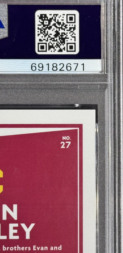 2021 Chronicles DP Evan Mobley Gold LE/10 PSA 10 Gem MT USC Cleveland Cavaliers