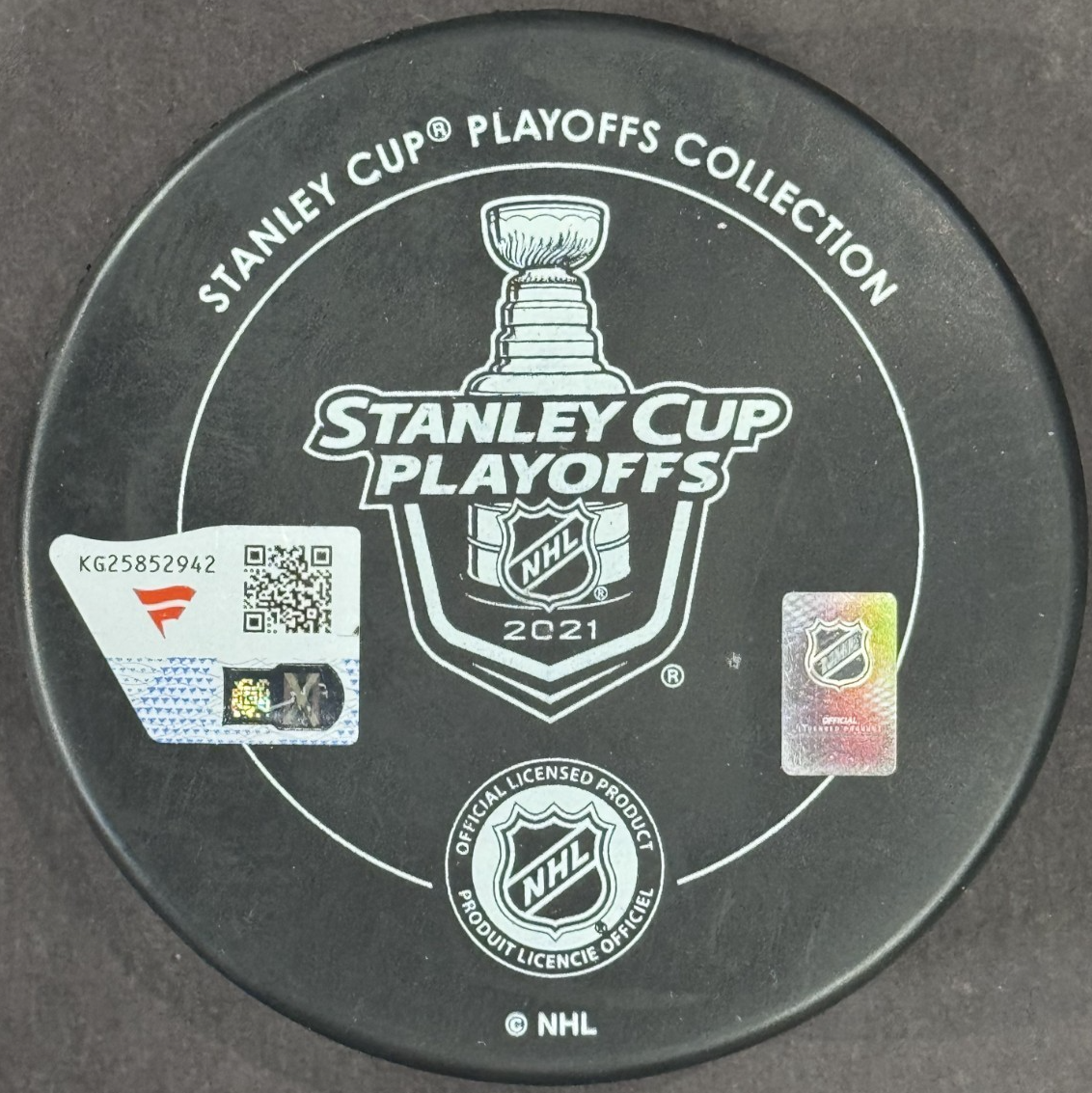 Brayden Point Signed Tampa Bay Lightning 2021 Stanley Cup Puck Auto Fanatics