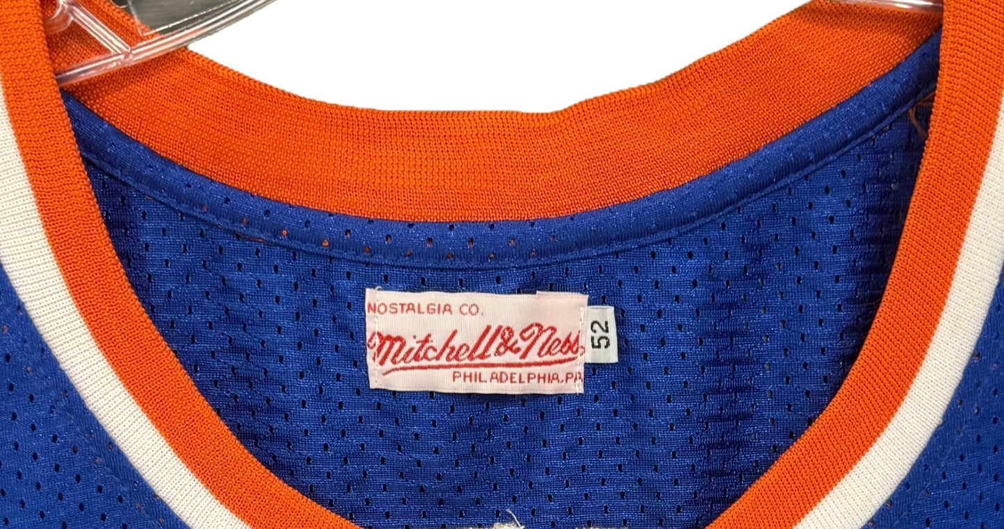 Walt Frazier Knicks Mitchell Ness Hardwood Classics Authentic 71-72 Jersey Sz 52