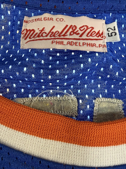 Walt Frazier Knicks Mitchell Ness Hardwood Classics Authentic 71-72 Jersey Sz 52