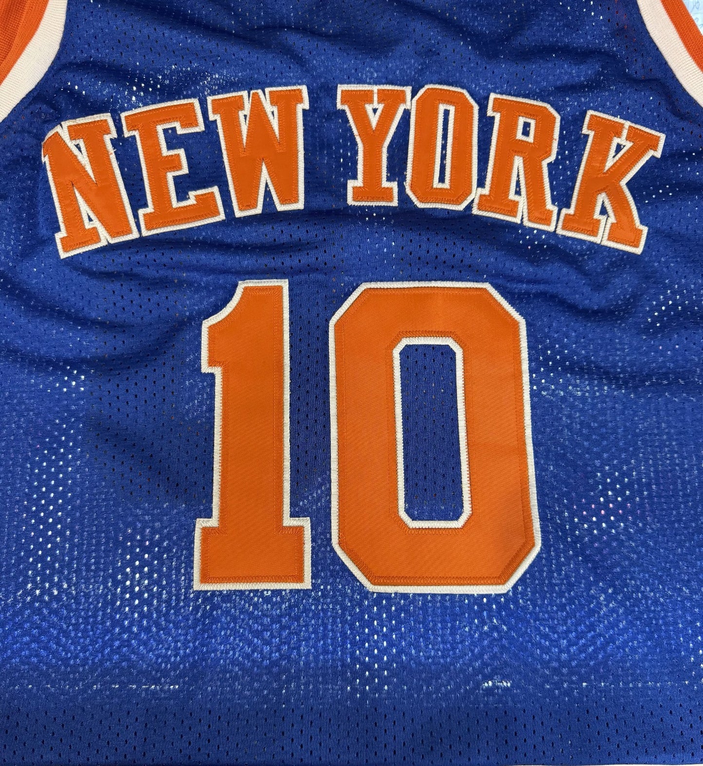 Walt Frazier Knicks Mitchell Ness Hardwood Classics Authentic 71-72 Jersey Sz 52
