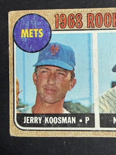 1968 Topps Nolan Ryan Jerry Koosman #177 Rookie Stars RC Ny Mets Centered