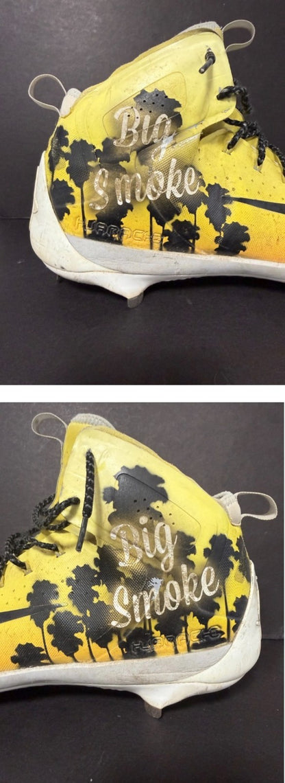 Joe Musgrove Signed Game Used Nike Big Smoke Cleats Padres Auto Sz 15 CBM LOA