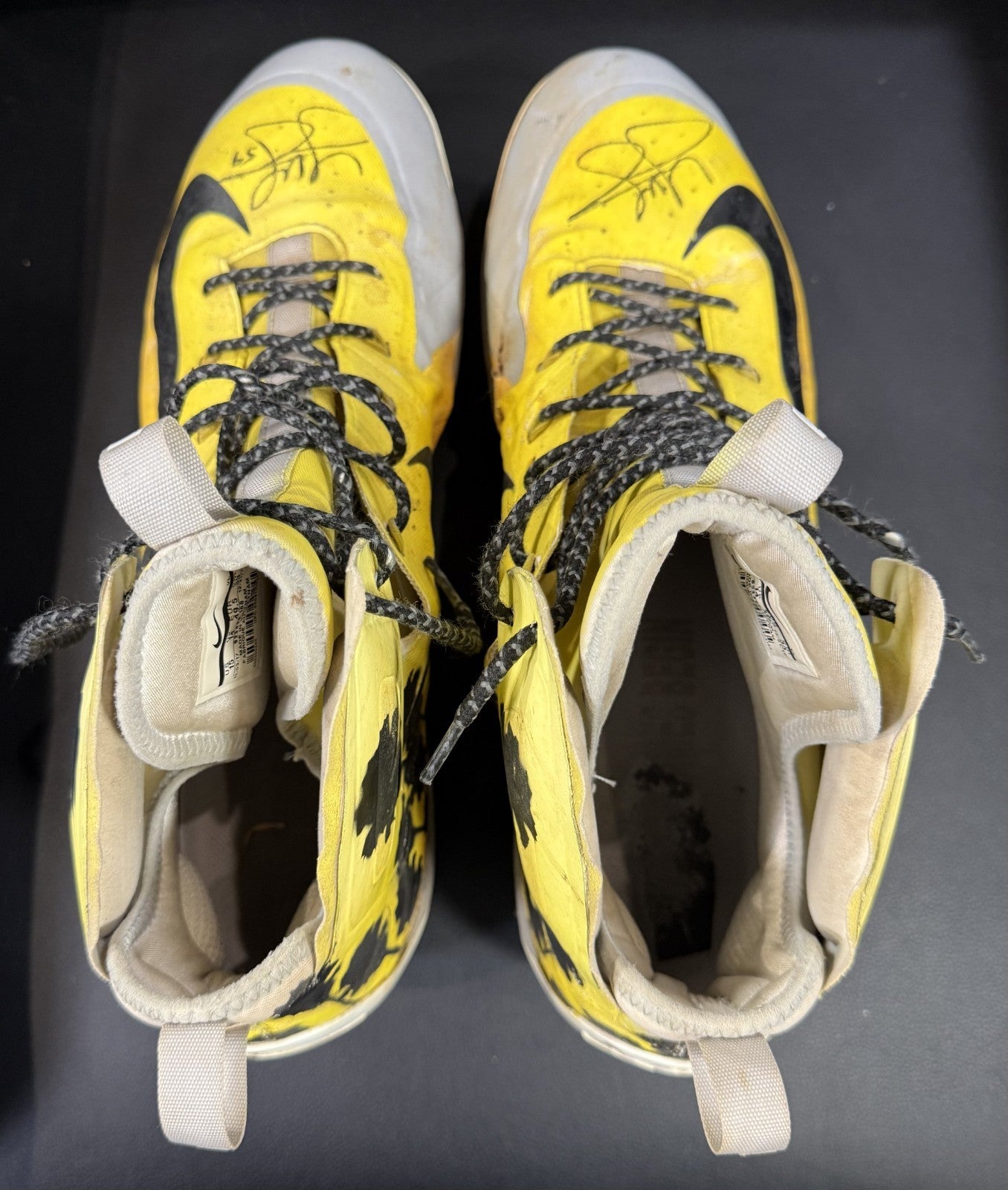 Joe Musgrove Signed Game Used Nike Big Smoke Cleats Padres Auto Sz 15 CBM LOA