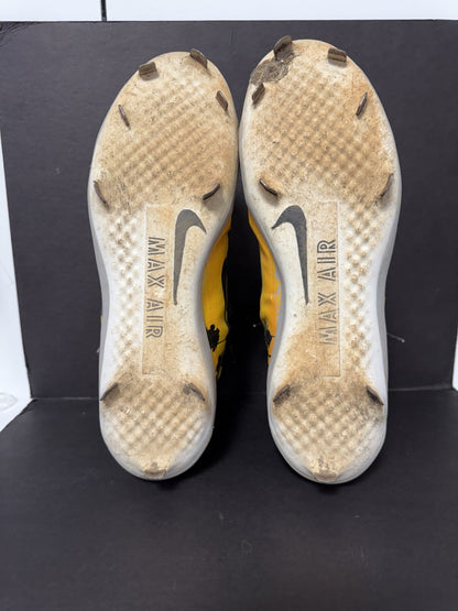 Joe Musgrove Signed Game Used Nike Big Smoke Cleats Padres Auto Sz 15 CBM LOA