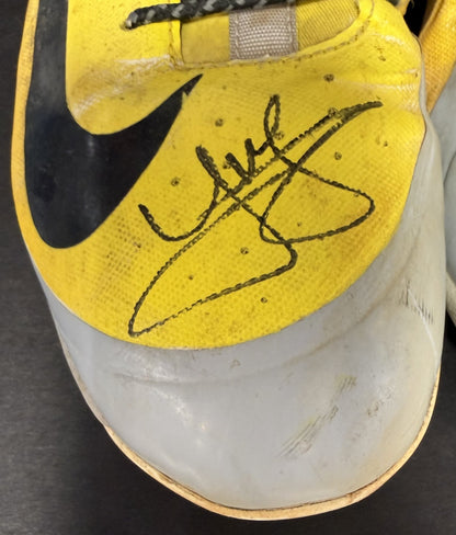 Joe Musgrove Signed Game Used Nike Big Smoke Cleats Padres Auto Sz 15 CBM LOA