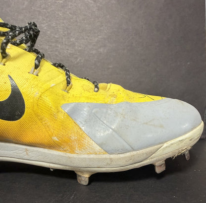 Joe Musgrove Signed Game Used Nike Big Smoke Cleats Padres Auto Sz 15 CBM LOA