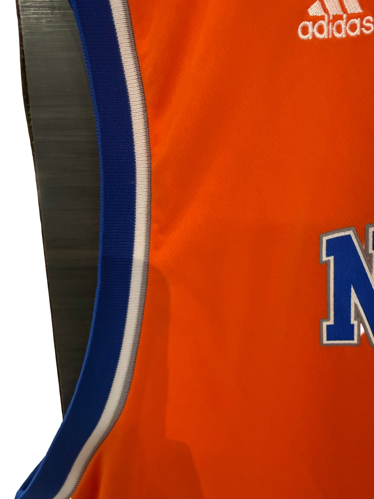 Iman Shumpert #21 Adidas NY Knicks Alternate Orange Basketball Jersey Size XL
