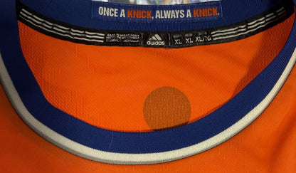 Iman Shumpert #21 Adidas NY Knicks Alternate Orange Basketball Jersey Size XL