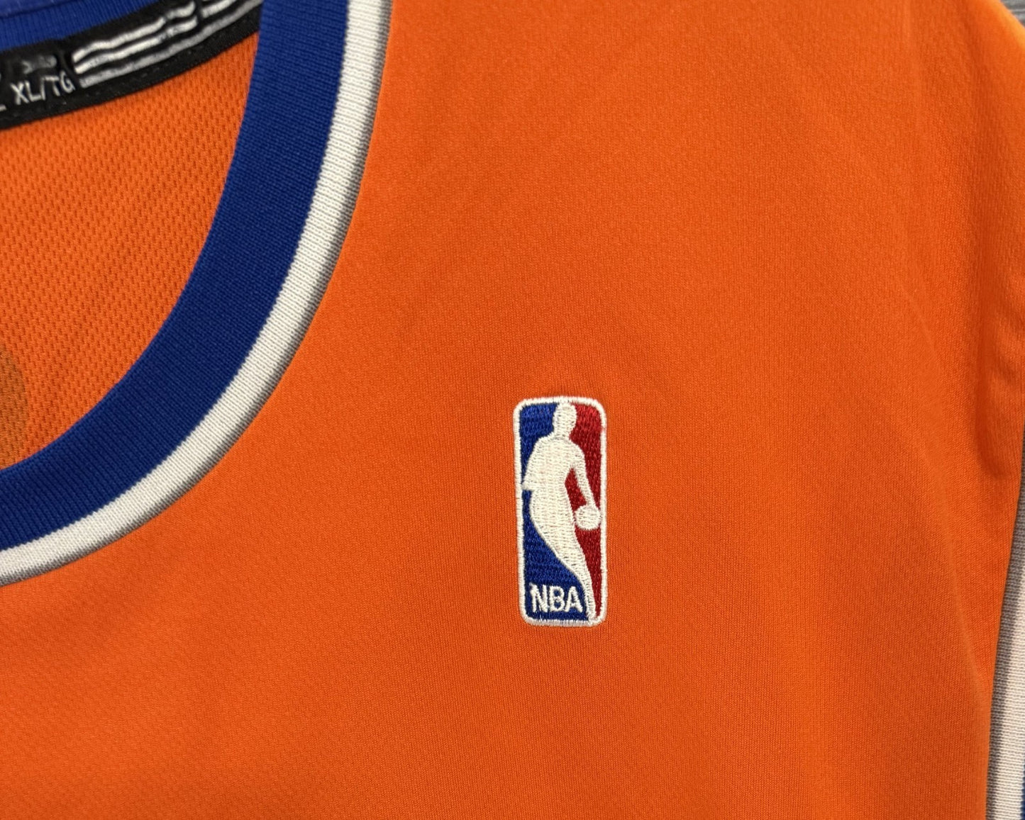 Iman Shumpert #21 Adidas NY Knicks Alternate Orange Basketball Jersey Size XL