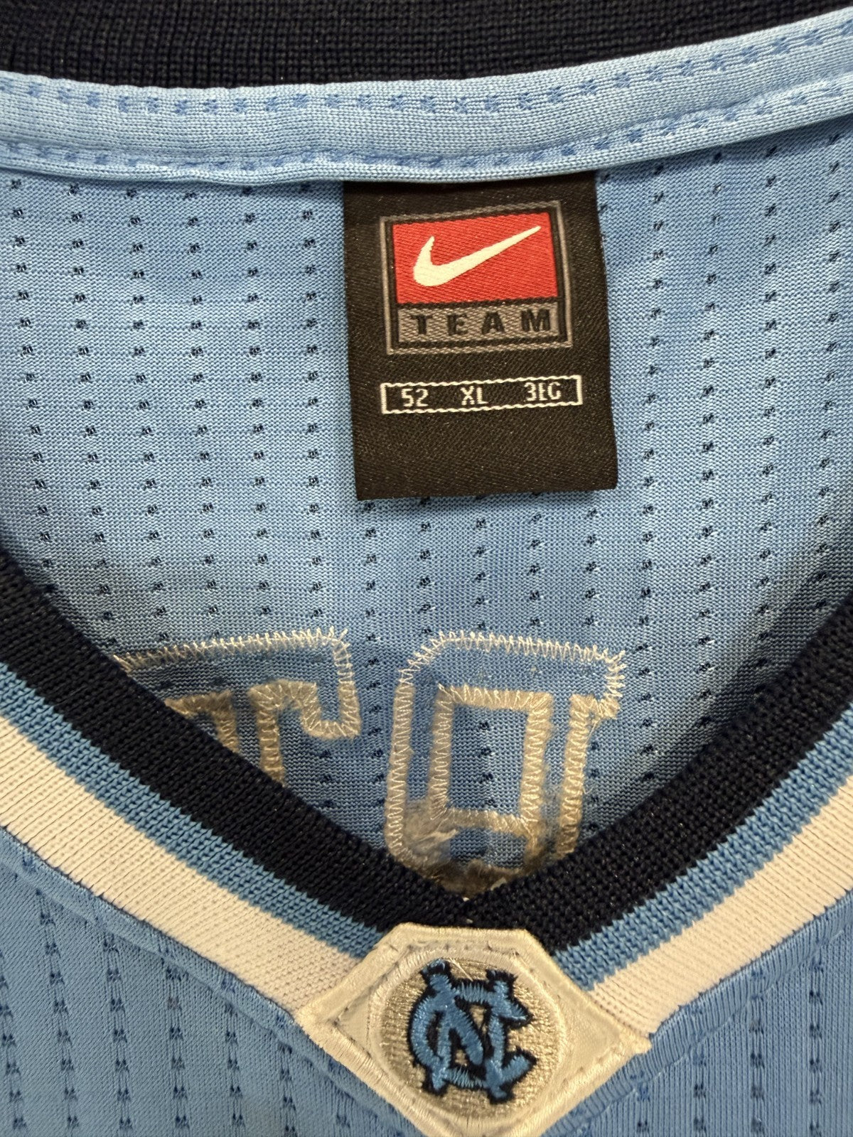 Vince Carter Nike Team Sports University of North Carolina Basketball Jersey XL