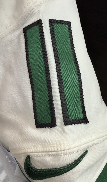 Robbie Anderson Ny Jets Game Worn Used Nike 2019 Skill Jersey 100nfl Patch Sz38