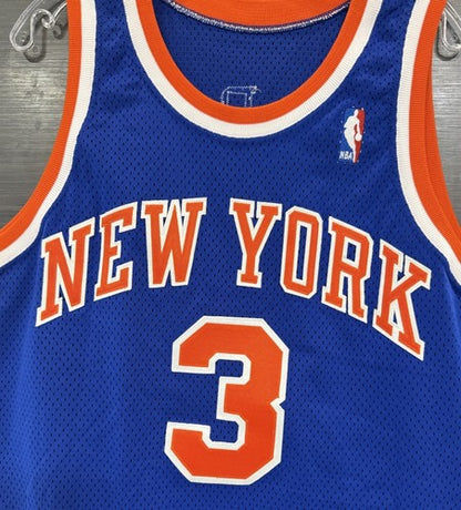 John Starks Ny Knicks Game Issued 1995 /96 Champion Pro Cut +2 Jersey Sz 44