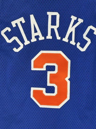 John Starks Ny Knicks Game Issued 1995 /96 Champion Pro Cut +2 Jersey Sz 44