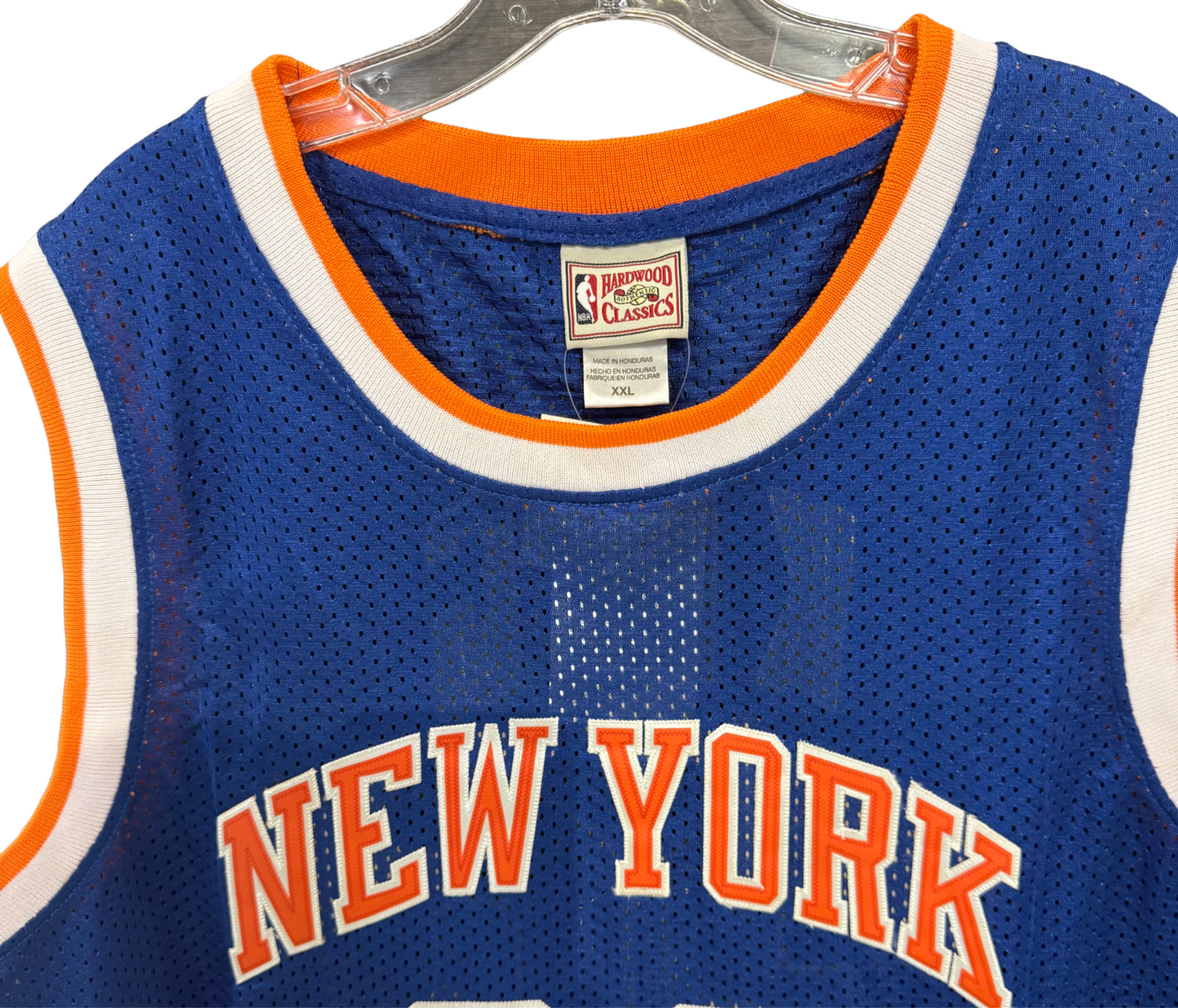 Bernard King #30 Knicks Mitchell Ness Hardwood Classics Blue 1984 85 Jersey XXL