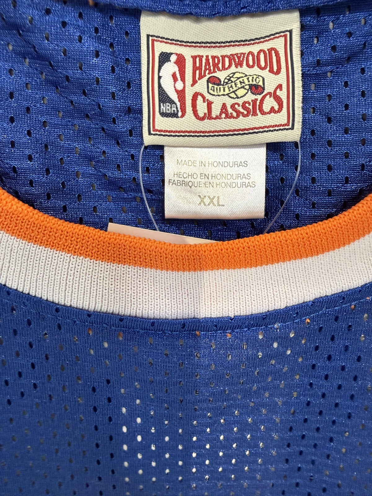 Bernard King #30 Knicks Mitchell Ness Hardwood Classics Blue 1984 85 Jersey XXL