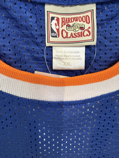 Bernard King #30 Knicks Mitchell Ness Hardwood Classics Blue 1984 85 Jersey XXL