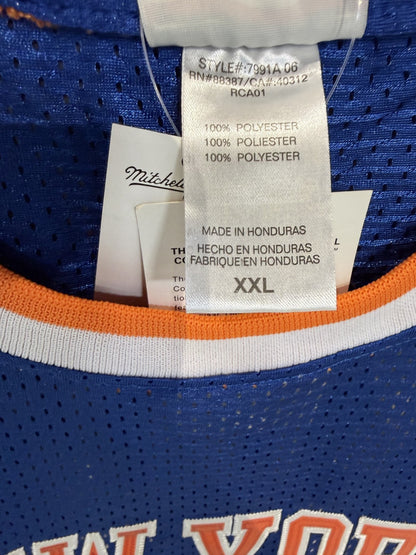 Bernard King #30 Knicks Mitchell Ness Hardwood Classics Blue 1984 85 Jersey XXL