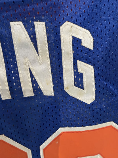 Bernard King #30 Knicks Mitchell Ness Hardwood Classics Blue 1984 85 Jersey XXL