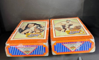 1992 Upper Deck Series Baseball Wax 2 Box Lot Factory Sealed FIND TED WILLIAMS