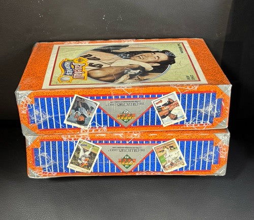 1992 Upper Deck Series Baseball Wax 2 Box Lot Factory Sealed FIND TED WILLIAMS