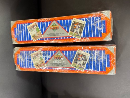 1992 Upper Deck Series Baseball Wax 2 Box Lot Factory Sealed FIND TED WILLIAMS