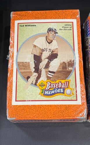 1992 Upper Deck Series Baseball Wax 2 Box Lot Factory Sealed FIND TED WILLIAMS
