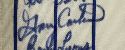 1969 86 NY Mets Team Signed Jersey Framed 41 Auto Seaver Carter Gooden PSA LOA