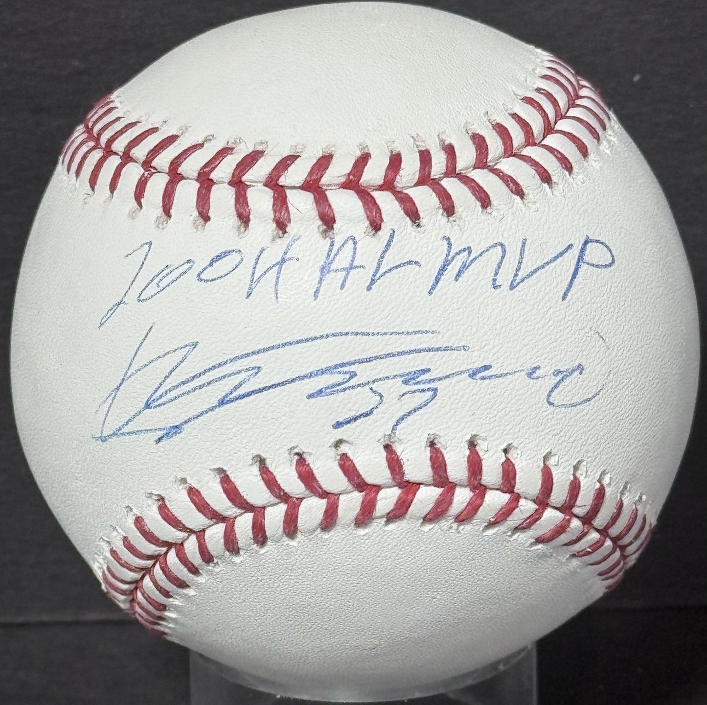 Vladimir Guerrero Signed Official MLB Baseball 2004 AL MVP Auto Steiner Angels